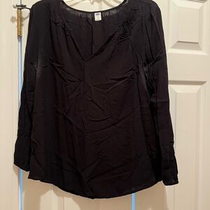 Old Navy black blouse, size XL